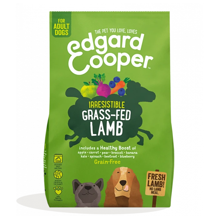 Edgard & Cooper Croquettes Pour Chien Ă L'agneau - 12kg