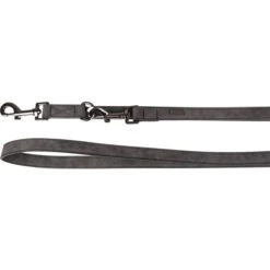 Flamingo Laisse D'Entraînement Delu Noir 205cm 20mm