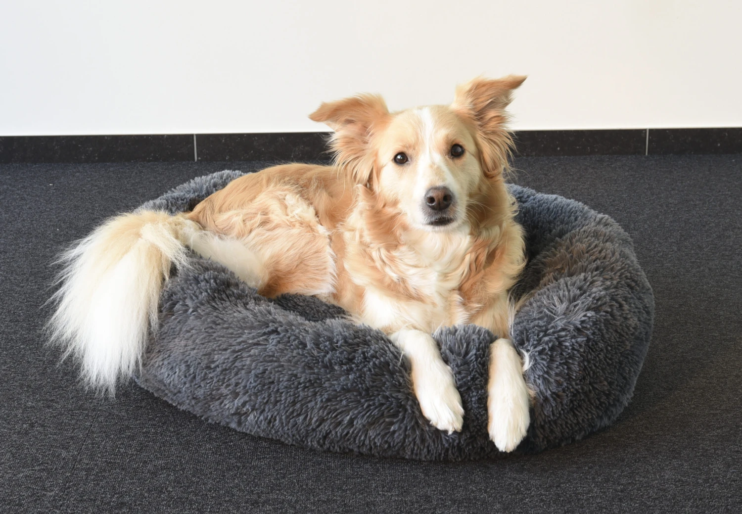 Flamingo Panier Krems Rond Gris 70cm – Image 3