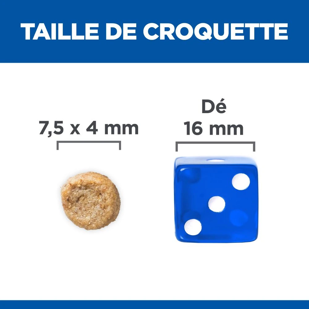 Hill's Science Plan Mature Adult Small & Mini Croquettes Pour Petit Chien Sénior Au Poulet – Image 4