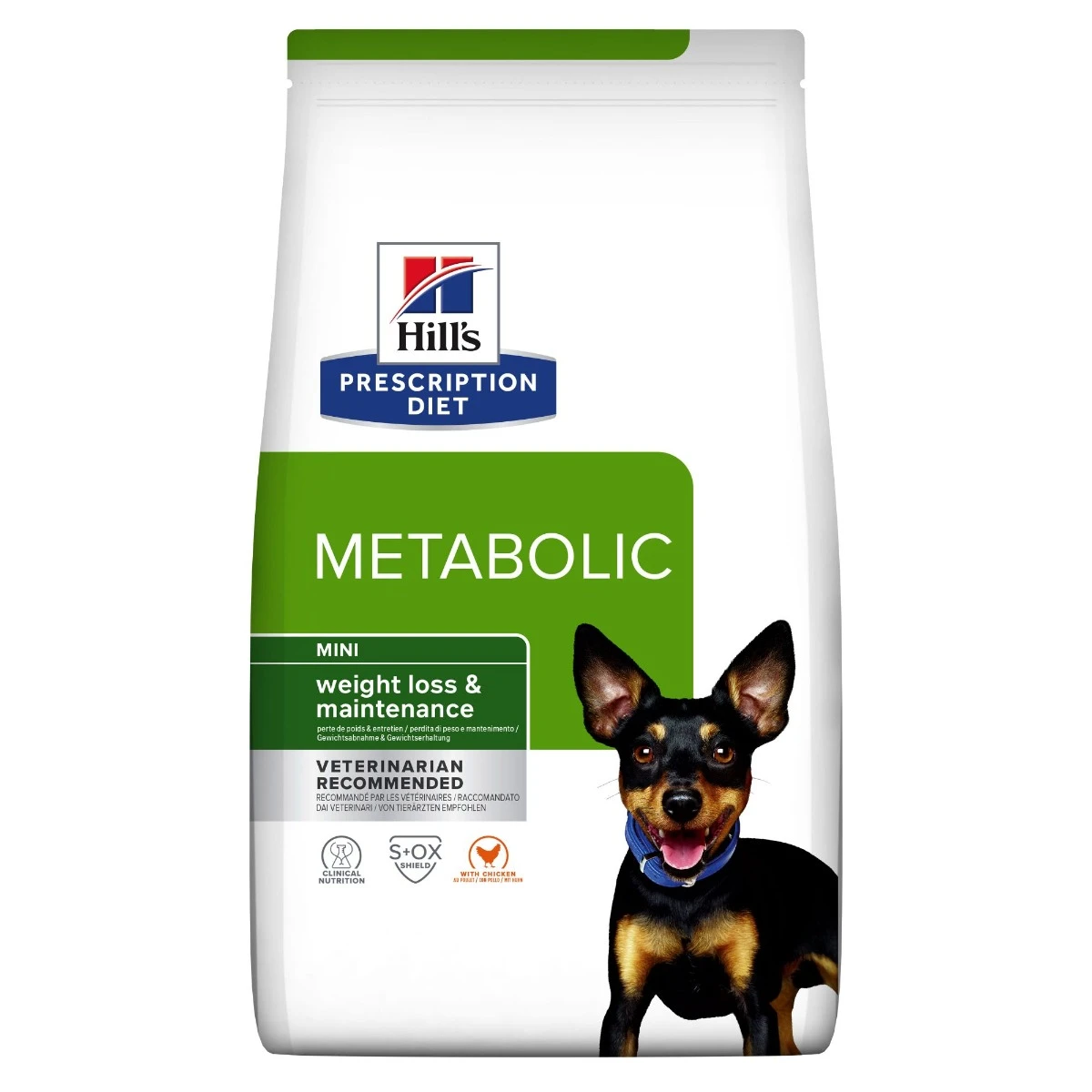 Hill's Prescription Diet Metabolic Croquettes Pour Petit Chien Au Poulet – Image 2