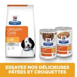 Hill's Prescription Diet C/D Urinary Multicare Croquettes Pour Chien Au Poulet