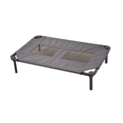Lit Pour Chiens Relax 89,5x57x19cm Gris