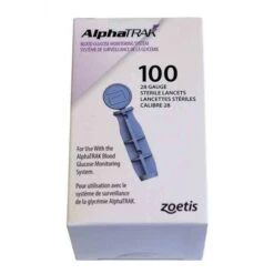 ZOETIS Lancettes Stériles Alphatrak Calibre 28 - Boîte De 100
