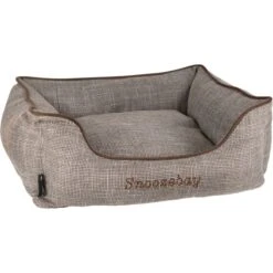 Flamingo Panier Snoozebay Rectangulaire Brun 60x50x20cm