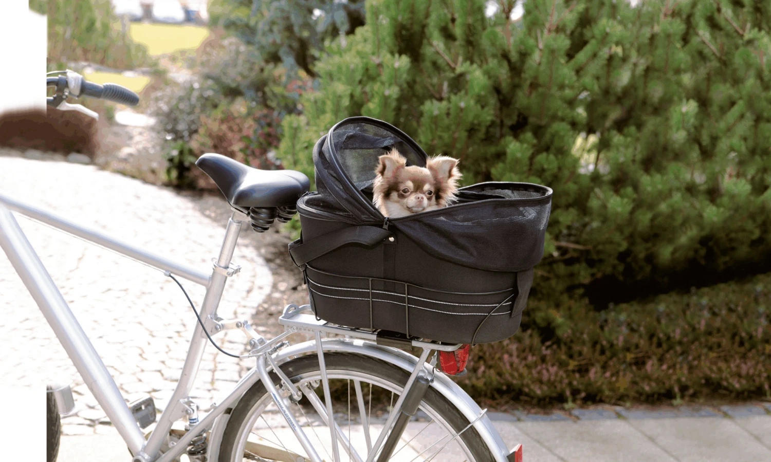 Trixie Panier De Vélo Pour Porte-bagages 29 × 42 × 48 Cm – Image 5