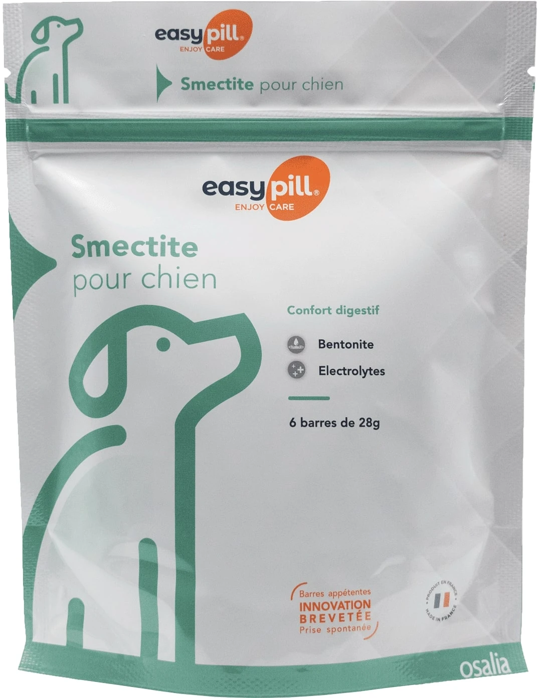 EASYPILL CHIEN SMECTITE 6 BARRES DE 28 GRS – Image 2