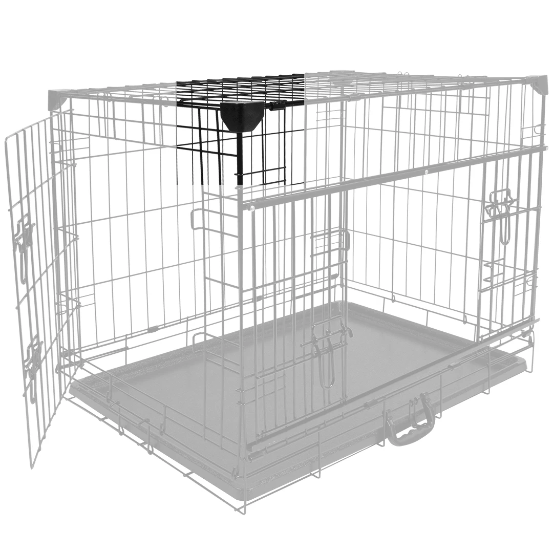 Cage Fer Ninja Edition Avec Porte Coulissante 91x61x69 Cm Noir – Image 2