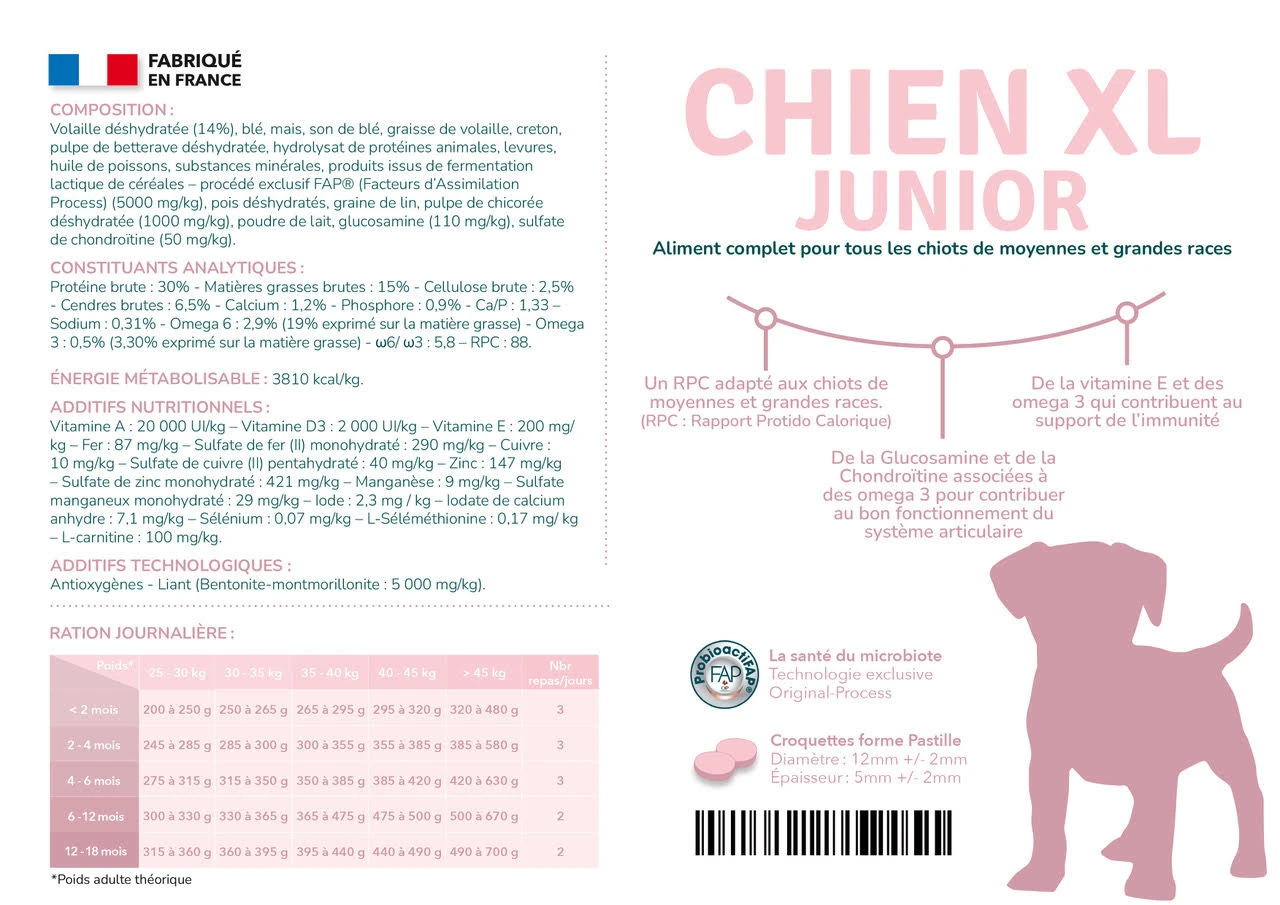 Préférence Junior Chien XL 18Kg – Image 3