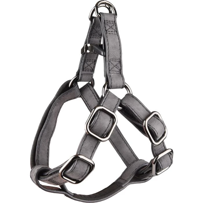 Flamingo Harnais Step&go Delu Noir 35-50cm 15mm