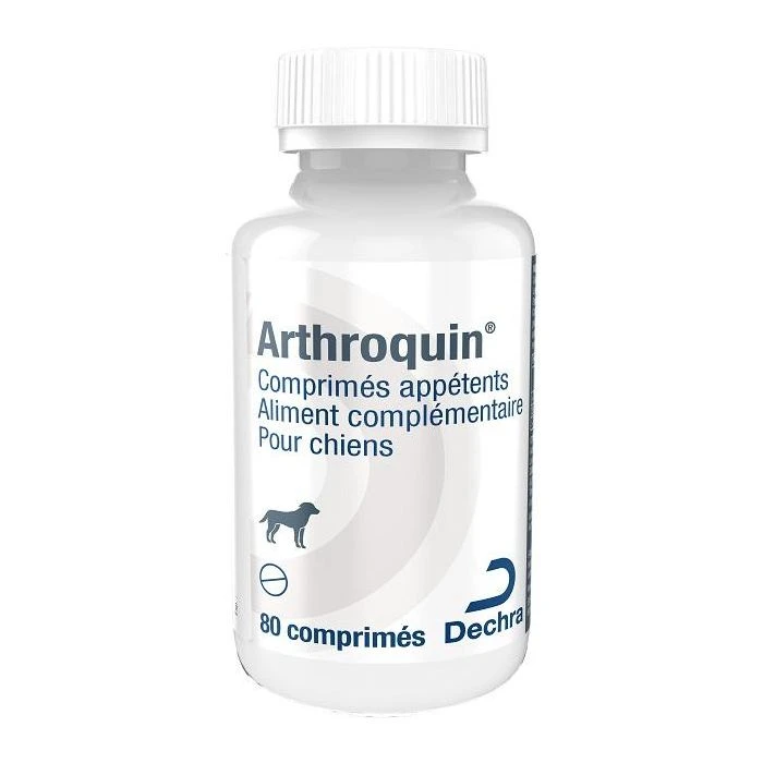 DECHRA Arthroquin Chiens 80 Comprimés De 500mg