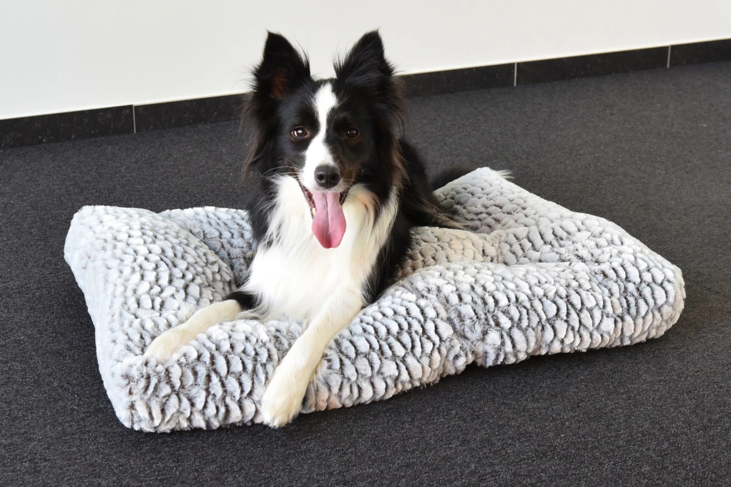 Flamingo Coussin Snoozzy Rectangulaire Gris/noir 80x55x10cm – Image 3