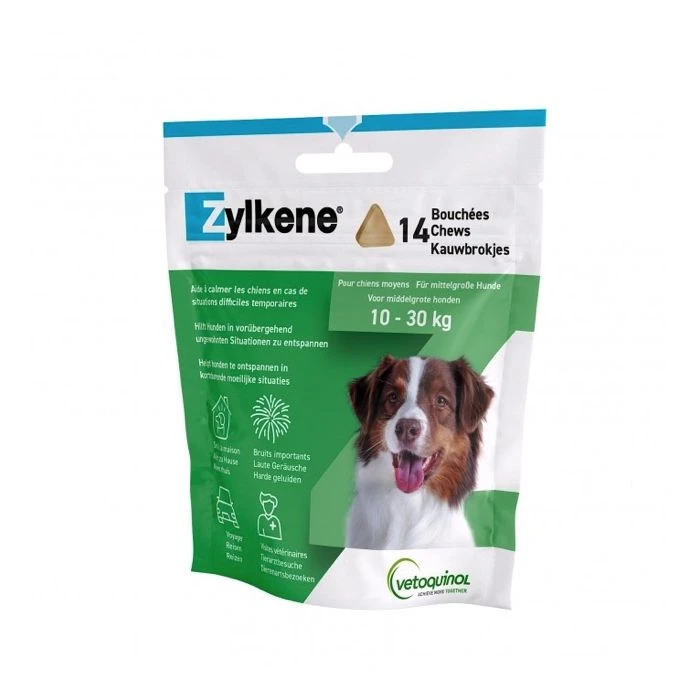 Zylkène Chew 225mg Chien De 10 à 30Kg - 14 Bouchées