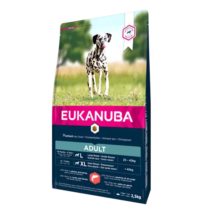Eukanuba Adult Large Breed Pour Chien Saumon Et Orge 12kg