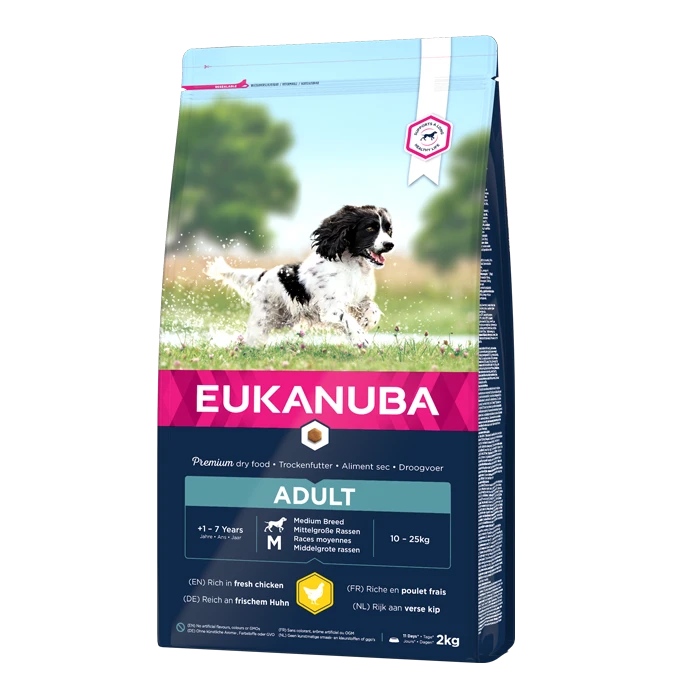 EUKANUBA Adult Chien Race Moyenne 15Kg