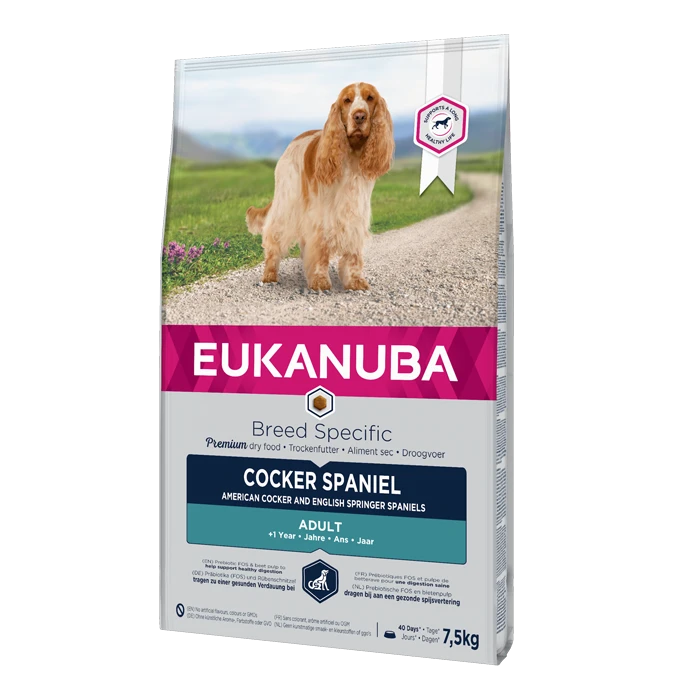 Eukanuba Cocker Spaniel Pour Chien 7,5kg