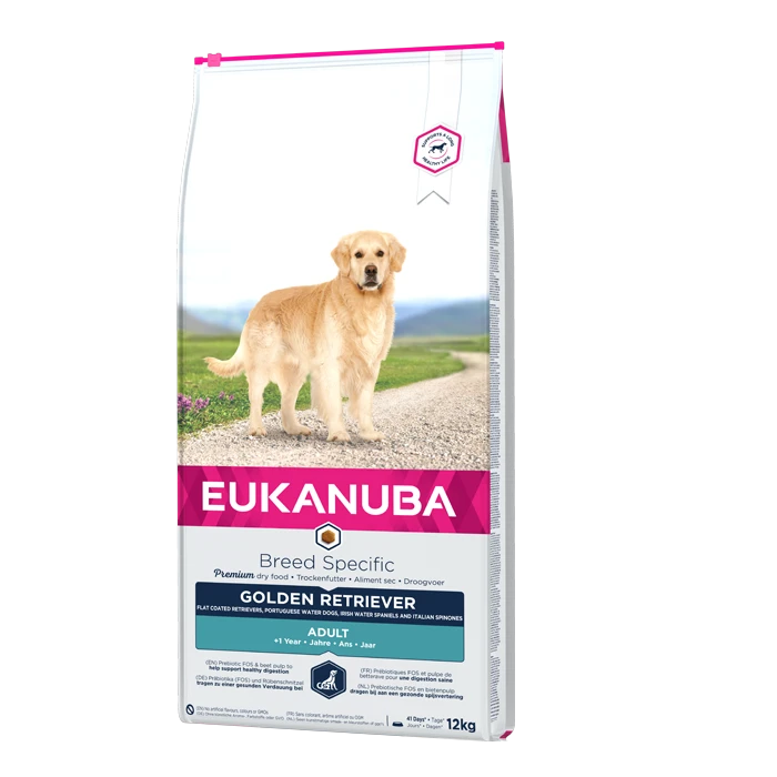 Eukanuba Golden Retriever Pour Chien 12kg