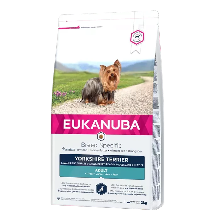 Eukanuba Yorkshire Terrier Pour Chien 2kg