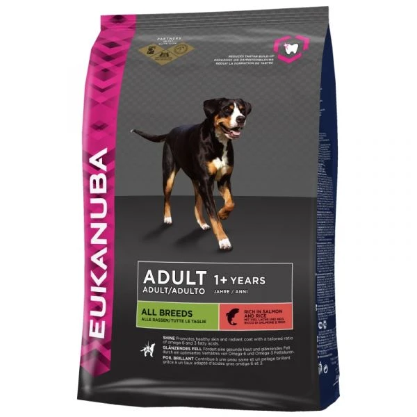 Eukanuba Adult Large Breed Pour Chien Saumon Et Orge 12kg – Image 2