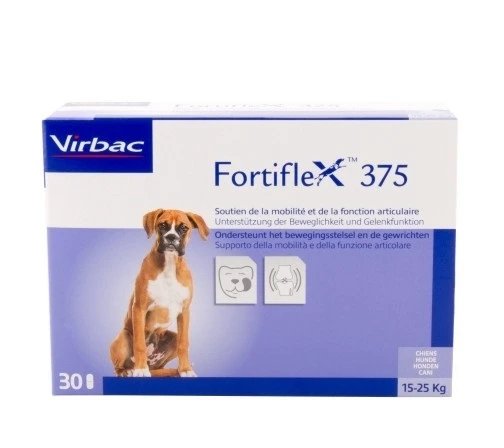 FORTIFLEX 375 - 30 COMPRIMÉS CHIEN DE 10KG À 25KG – Image 2