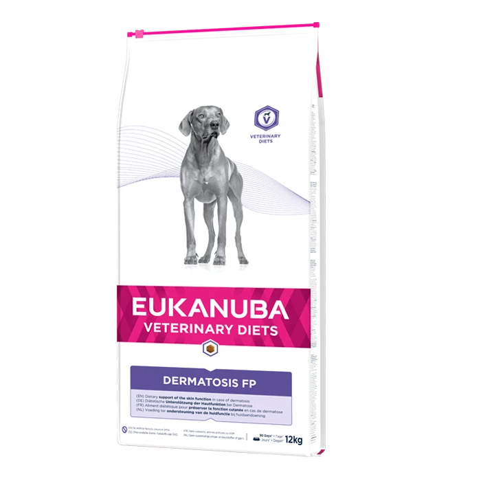 Eukanuba Vdiet Dermatosis Fp Pour Chien 12kg
